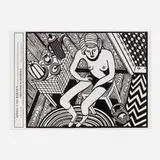 Untitled by Christoph Ruckhäberle, 2006, linocut with letterpress, sold Dec 2023