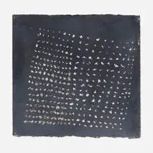 Sara Sosnowy, Untitled, 1992, acrylic and charcoal on paper
