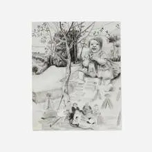 Ann Wolff, Untitled, 2004, graphite on paper