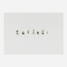 Jack Strange, Fifty Dollar Bill, 2011, $50 U.S. bank note collage on paper