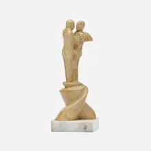 Tom Otterness, Objects, 1979, cast plaster, marble