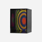 Julio Le Parc, Cercle par déplacement, acrylic, mirror, offset lithograph