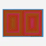 Richard Anuszkiewicz, Untitled (Annual Edition), 1973, screenprint on Masonite