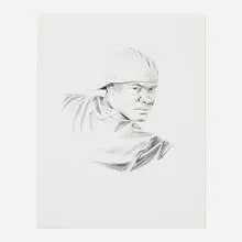 Battle on Anghiari Study II (from the Rush 20th Anniversary Print Portfolio) by Kehinde Wiley, 2015, inkjet print, sold Dec 2023