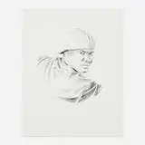 Kehinde Wiley, Battle on Anghiari Study II (from the Rush 20th Anniversary Print Portfolio)