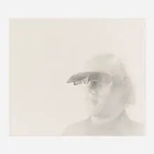 Theo Wujcik, James Rosenquist, 1972, silverpoint on paper