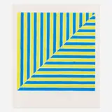 Frank Stella, Untitled (Rabat) (from the X + X (Ten Works by Ten Painters) portfolio), 1964, screenprint in colors