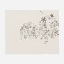 Matthew Greene, Dusk & Her Embrace, 2003, ink on paper