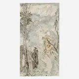 Yun-Fei Ji, The Intellectual, 2003, watercolor and ink on rice paper