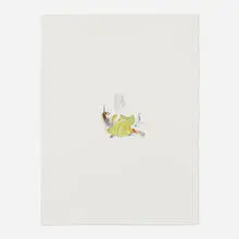 Jen Ray, Untitled (Girl with Puppets), 2005, ink and watercolor on paper