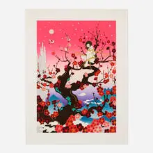 Chiho Aoshima, Japanese Apricot 2, 2004, screenprint in colors