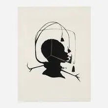 Kara Walker, Restraint, 2009, etching, aquatint and sugarlift on Somerset