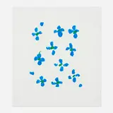 Donald Sultan, Wallflower 29, 2008, screenprint in colors