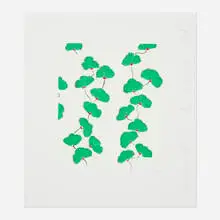 Wallflower 11 by Donald Sultan, 2008, screenprint in colors, sold Dec 2023