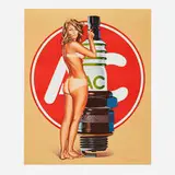 Mel Ramos, A.C. Annie, 1972, lithograph in colors