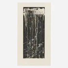 Pat Steir, Waterfall (from the Documenta IX portfolio), 1992, aquatint in colors
