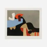 Afro Basaldella, L'invitation au voyage (Plate A) (from the Baudelaire suite)
