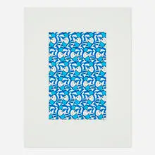 John Wesley, Under the Sea of Japan, 1990, screenprint in colors