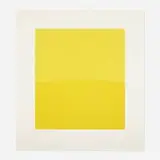 Two Yellows by Ellsworth Kelly, 1973-75, lithograph in colors on Rives BFK, sold Dec 2023