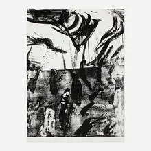 Untitled (Litho #7) by Willem de Kooning, 1966, lithograph on BFK Rives, sold Dec 2023