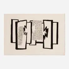 Ralston Crawford, Issy Les Moulineaux #2, 1955, lithograph