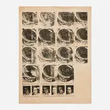 Death and Disaster series poster by Andy Warhol, c. 1963, photo screenprint on paper, sold Dec 2023