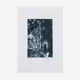 Jasper Johns, Summer (Blue), 1985-91, lithograph in colors on pale blue J. Whatman
