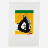 Robert Motherwell, Untitled (from the Basque suite), 1971, screenprint in colors on J.B. Green paper