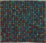 David McKirdy, Computer Nights, Oil on handmade paper.