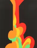 Peter Chinni, Autumn Nocturne, Color lithograph
