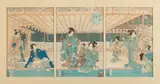 Utagawa Kunisada, Geishas