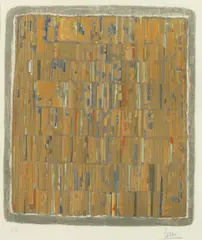 César Baldaccini, Greeting Card, Lithograph on paper.
