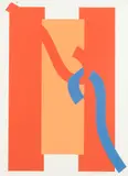 Nadine Prado, Untitled, Color screen print