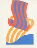 Nadine Prado, Untitled, Color screenprint on paper