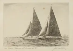 Charles J. A. Wilson, FOUR WORKS: ISLAND BIRD; THE STAR 7; VAMARIE; SEVEN SEAS, each work signed in pencil lower margin, Etching