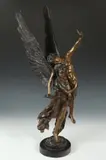 Antonin Mercié, Gloria Victis, Bronze - Height: 33 in