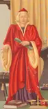 Justice by American School, JUSTICE, oil on board, offered Sep 2016