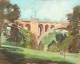Guy Steele Fairlamb, View of Taft Bridge (Connecticut Avenue)
