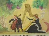 Prentiss Taylor, Daphnis & Chloe Suite # 2, Oil on canvas