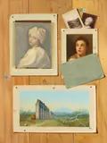 Francesco Alegiani, Trompe L'Oeil, Oil on board