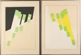 Masahiko Tsubota, Cigarettes, Color woodcut, signed, number 48/50 and