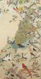 Yan Sunzhi, Flowers and Birds in Spring, Ink and color on paper; signed, sealed and