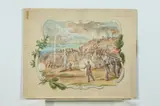 Allyn Cox, Civil War Battle Study, Watercolor on cardboard