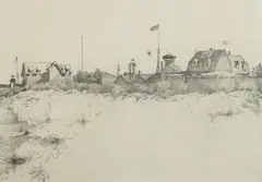 Alfred McAdams, Nantucket, Pencil
