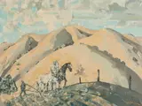John Clifford Erickson, Plowing the Fields, Oil on canvas
