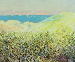 Warik Wheatley, Mimosa South of France, Oil on canvas
