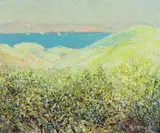 Warik Wheatley, Mimosa South of France, Oil on canvas