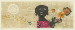Walter H. Williams, Marquerite, Color woodcut
