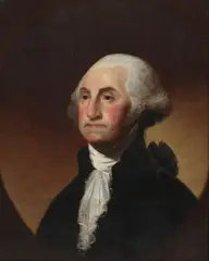 Rembrandt Peale, Portrait of George Washington, PORTRAIT OF GEORGE WASHINGTON, oil on canvas