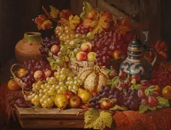 Charles Thomas Bale, Table Top Still Life, Oil on canvas